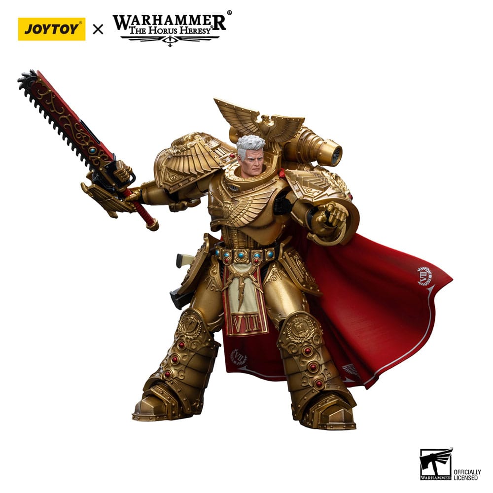 Warhammer The Horus Heresy Actionfigur 1/18 Imperial Fists Rogal Dorn Primarch of the 7th Legion 12 cm   - Versand: 5-7 Tage nach Bestellung