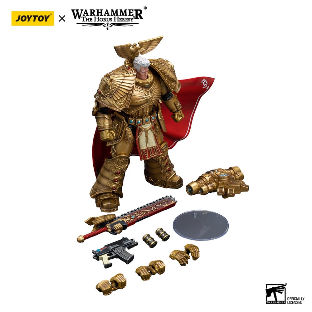 Warhammer The Horus Heresy Actionfigur 1/18 Imperial Fists Rogal Dorn Primarch of the 7th Legion 12 cm   - Versand: 5-7 Tage nach Bestellung