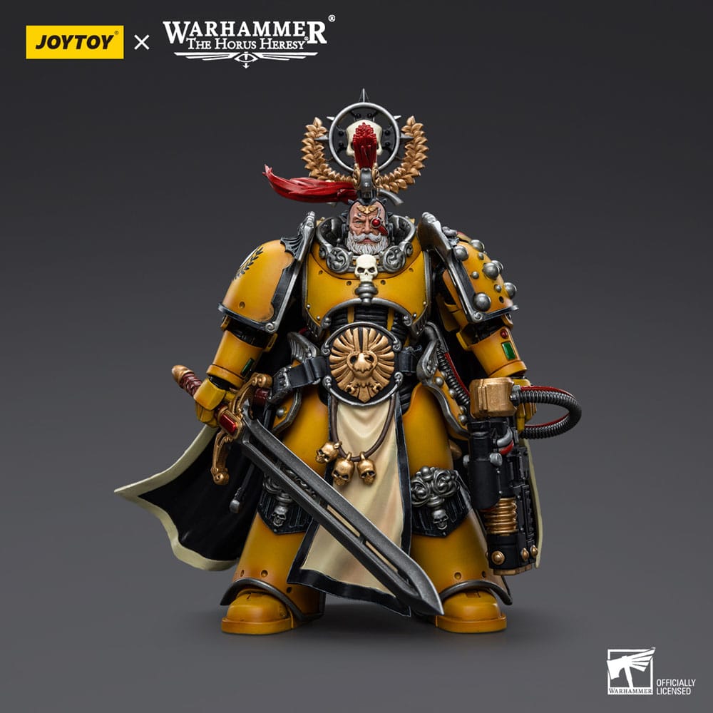 Warhammer The Horus Heresy Actionfigur 1/18 Imperial Fists Legion Praetor with Power Sword 12 cm - Preorder - ETA: 08.09.2025