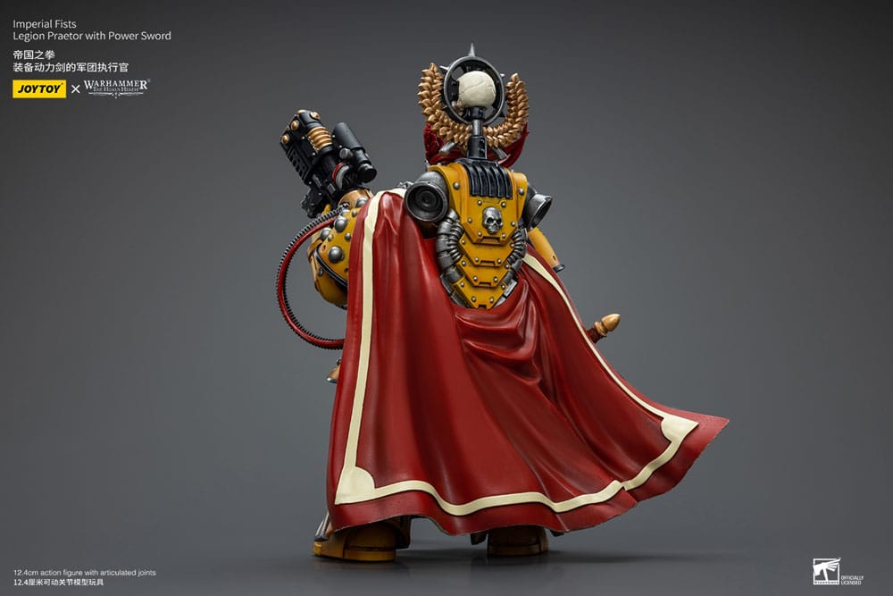 Warhammer The Horus Heresy Actionfigur 1/18 Imperial Fists Legion Praetor with Power Sword 12 cm - Preorder - ETA: 08.09.2025