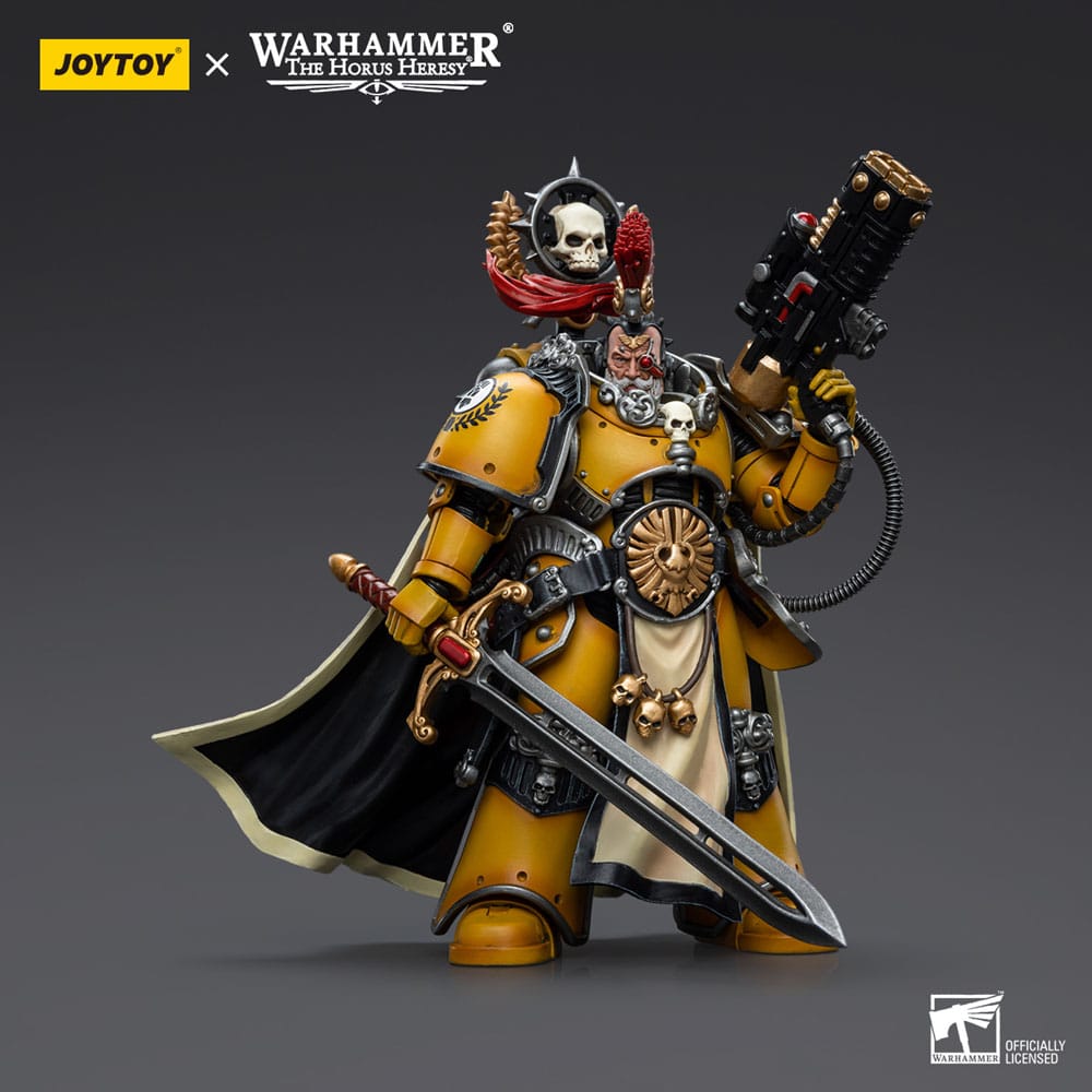 Warhammer The Horus Heresy Actionfigur 1/18 Imperial Fists Legion Praetor with Power Sword 12 cm - Preorder - ETA: 08.09.2025