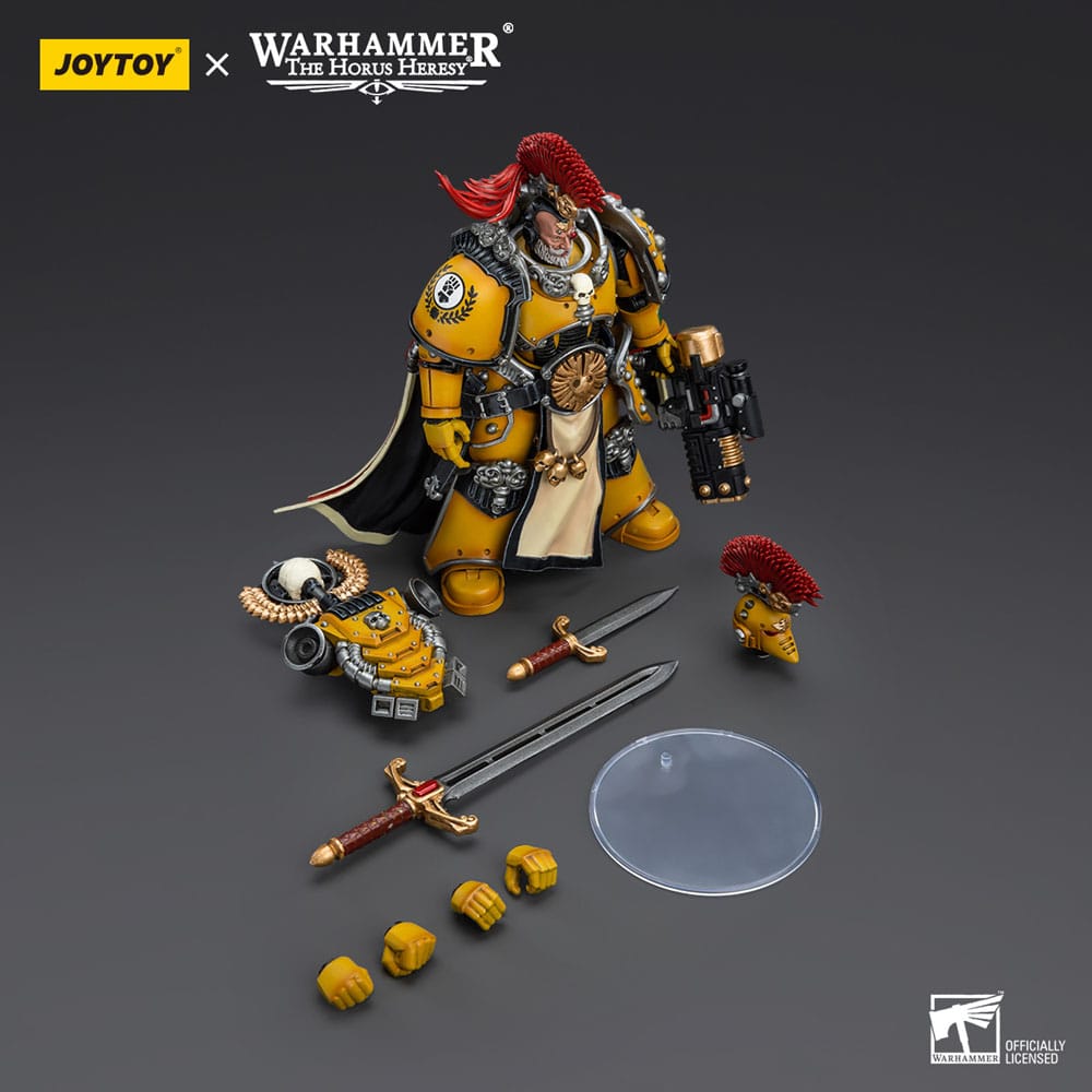 Warhammer The Horus Heresy Actionfigur 1/18 Imperial Fists Legion Praetor with Power Sword 12 cm - Preorder - ETA: 08.09.2025