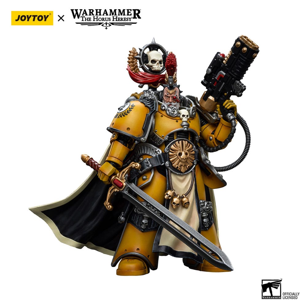 Warhammer The Horus Heresy Actionfigur 1/18 Imperial Fists Legion Praetor with Power Sword 12 cm - Preorder - ETA: 08.09.2025