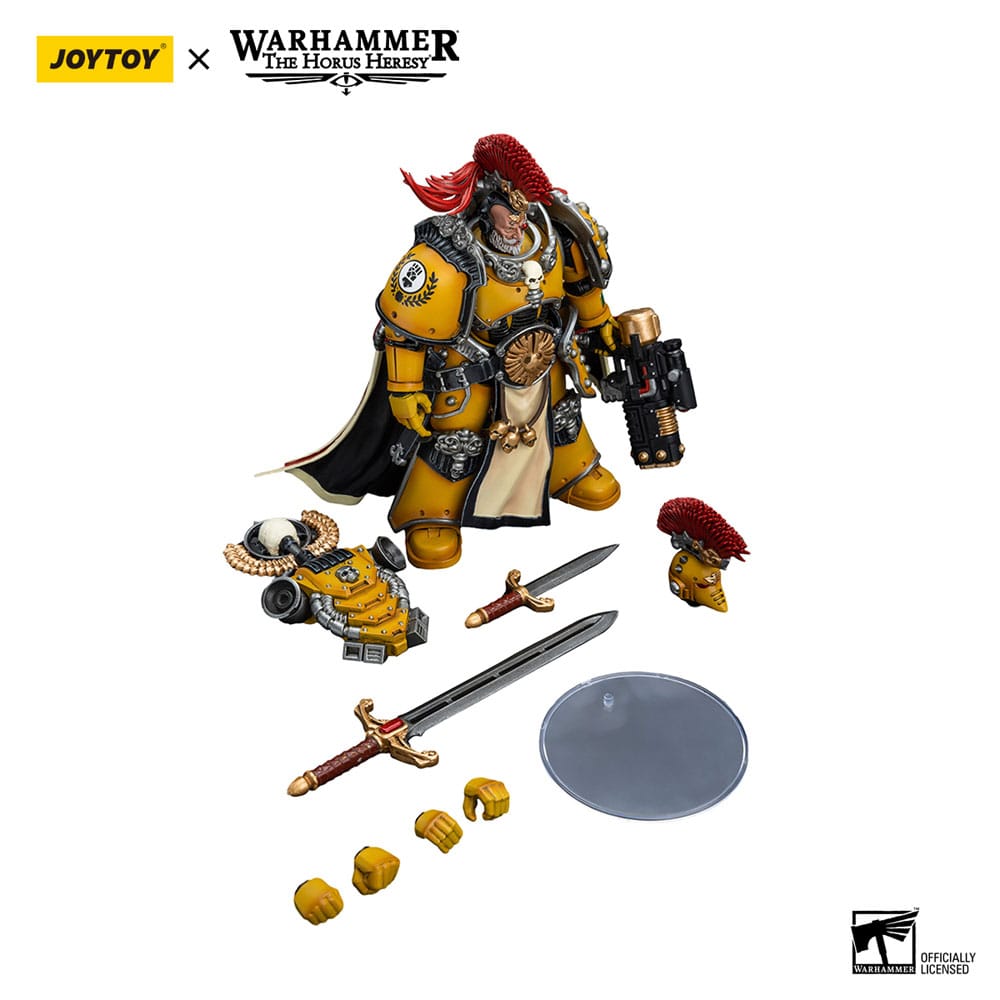 Warhammer The Horus Heresy Actionfigur 1/18 Imperial Fists Legion Praetor with Power Sword 12 cm - Preorder - ETA: 08.09.2025