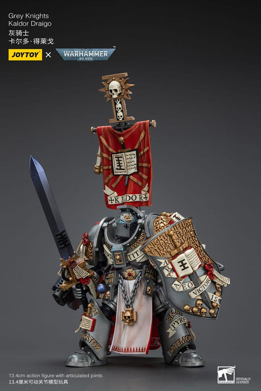 Warhammer 40k Actionfigur 1/18 Grey Knights Kaldor Draigo 14 cm  - Versand: 5-7 Tage nach Bestellung
