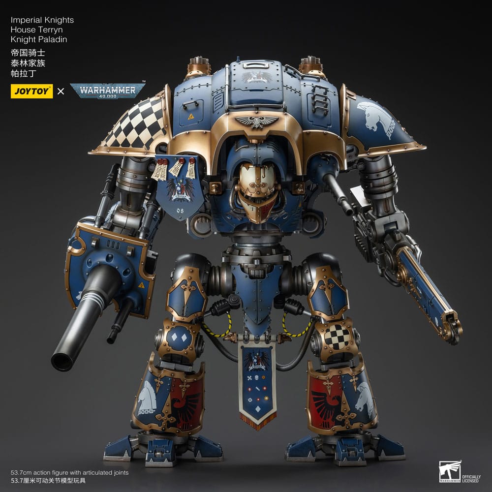 Warhammer 40k Actionfigur 1/18 Imperial Knights House Terryn Knight Paladin 54 cm          - Preorder - ETA: 07.11.2025