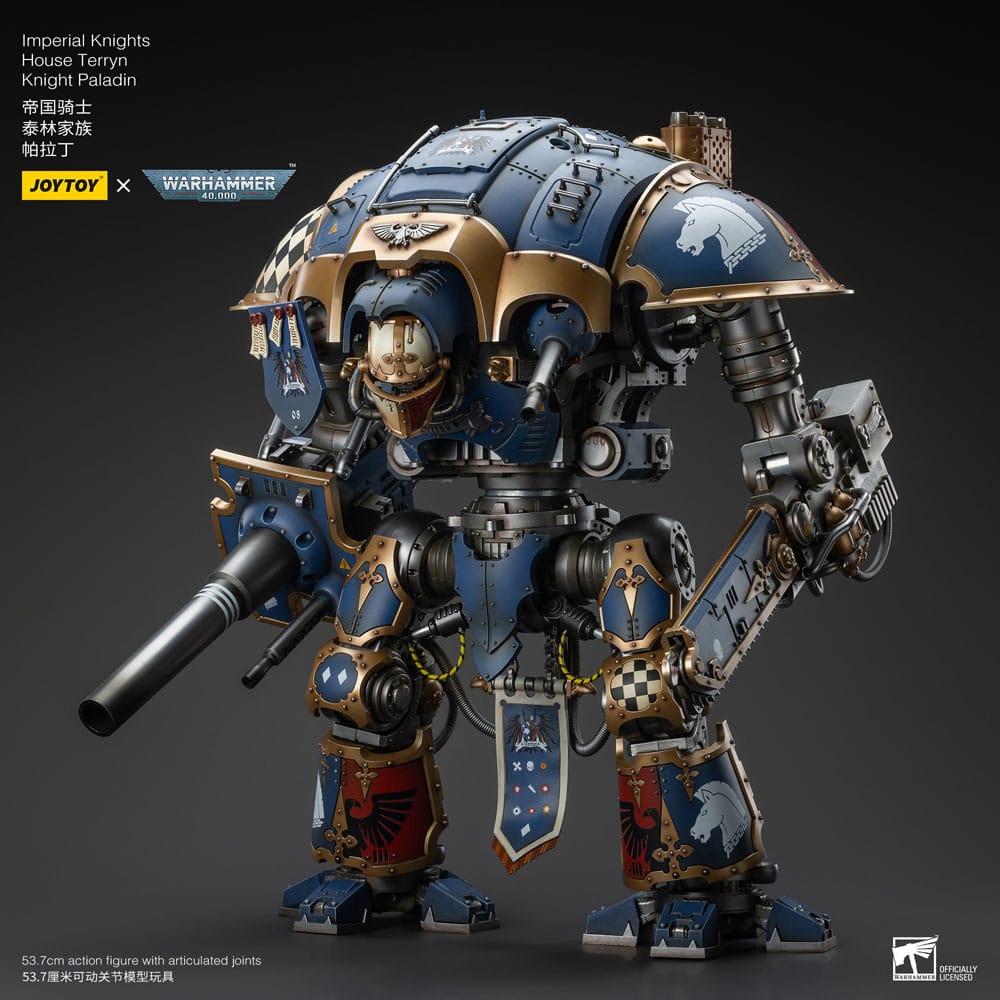 Warhammer 40k Actionfigur 1/18 Imperial Knights House Terryn Knight Paladin 54 cm          - Preorder - ETA: 07.11.2025