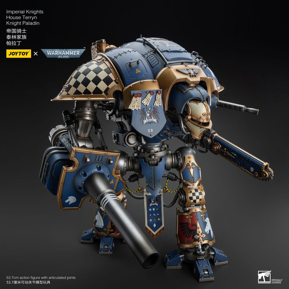 Warhammer 40k Actionfigur 1/18 Imperial Knights House Terryn Knight Paladin 54 cm          - Preorder - ETA: 07.11.2025
