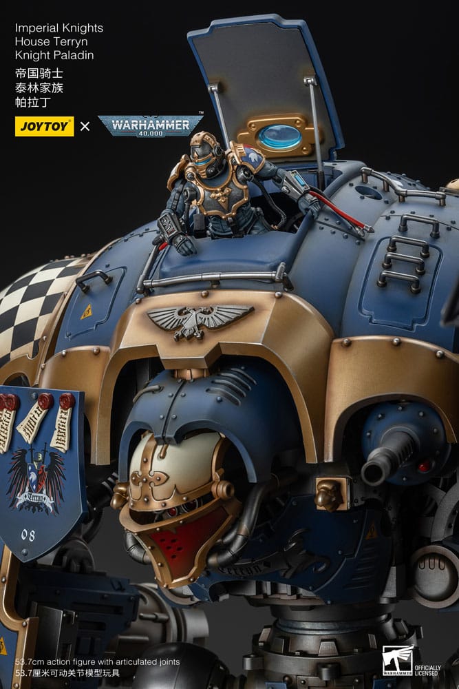 Warhammer 40k Actionfigur 1/18 Imperial Knights House Terryn Knight Paladin 54 cm          - Preorder - ETA: 07.11.2025