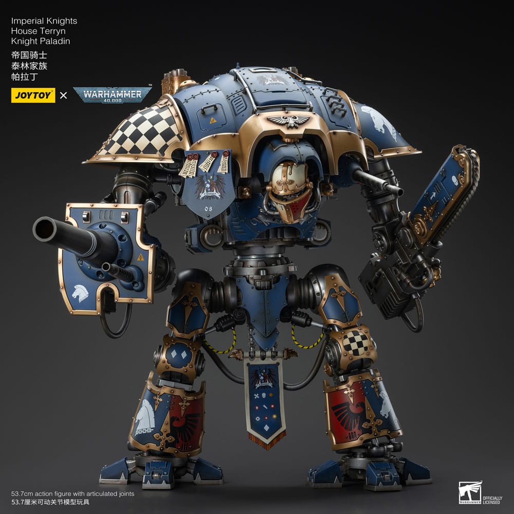 Warhammer 40k Actionfigur 1/18 Imperial Knights House Terryn Knight Paladin 54 cm          - Preorder - ETA: 07.11.2025