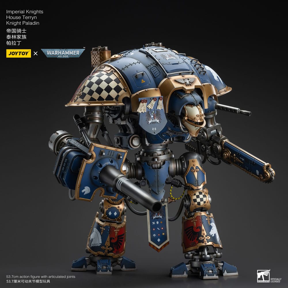 Warhammer 40k Actionfigur 1/18 Imperial Knights House Terryn Knight Paladin 54 cm          - Preorder - ETA: 07.11.2025