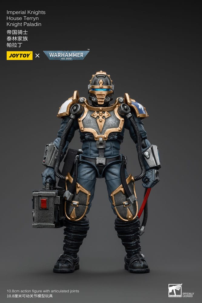 Warhammer 40k Actionfigur 1/18 Imperial Knights House Terryn Knight Paladin 54 cm          - Preorder - ETA: 07.11.2025