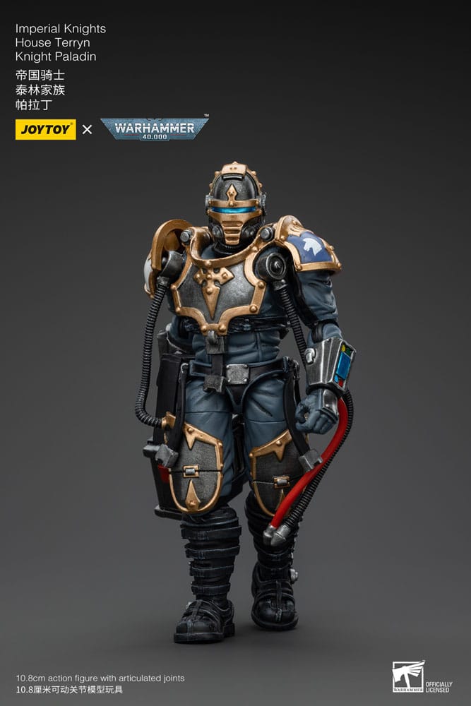 Warhammer 40k Actionfigur 1/18 Imperial Knights House Terryn Knight Paladin 54 cm          - Preorder - ETA: 07.11.2025