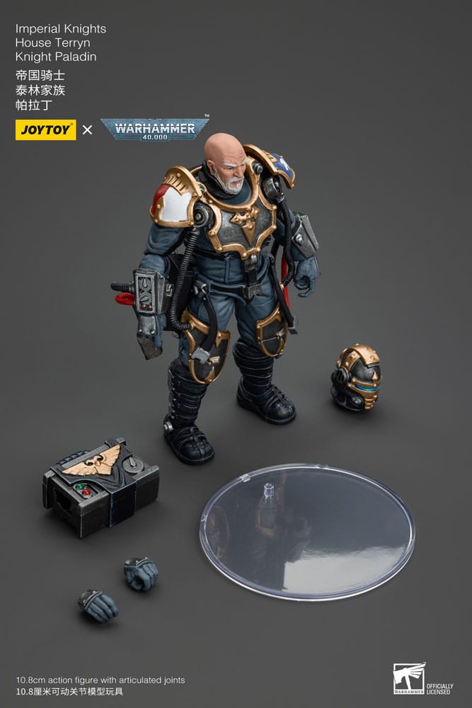 Warhammer 40k Actionfigur 1/18 Imperial Knights House Terryn Knight Paladin 54 cm          - Preorder - ETA: 07.11.2025