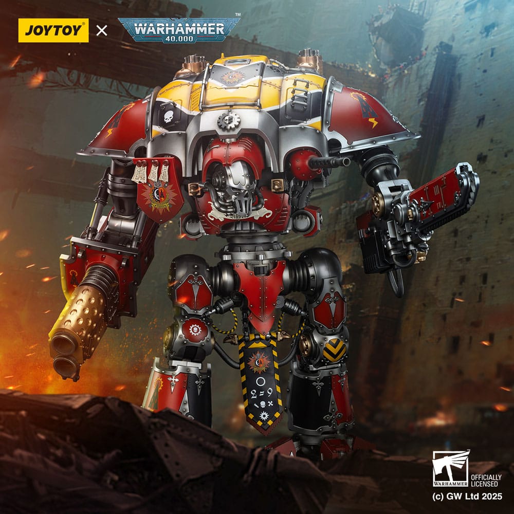 Warhammer 40,000: Space Marine 2 Actionfigur Imperial Knights House Raven Knight Errant 56 cm - Preorder - ETA: 25.01.2026
