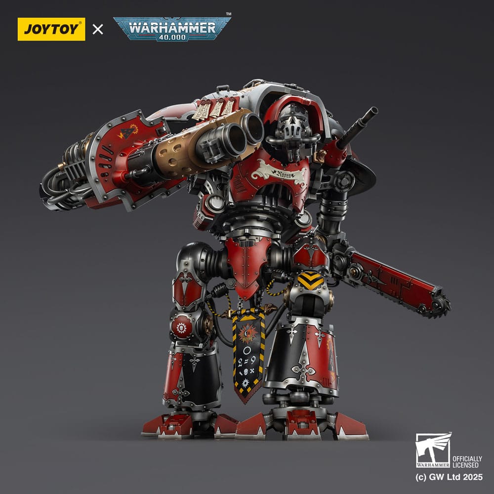 Warhammer 40,000: Space Marine 2 Actionfigur Imperial Knights House Raven Knight Errant 56 cm - Preorder - ETA: 25.01.2026