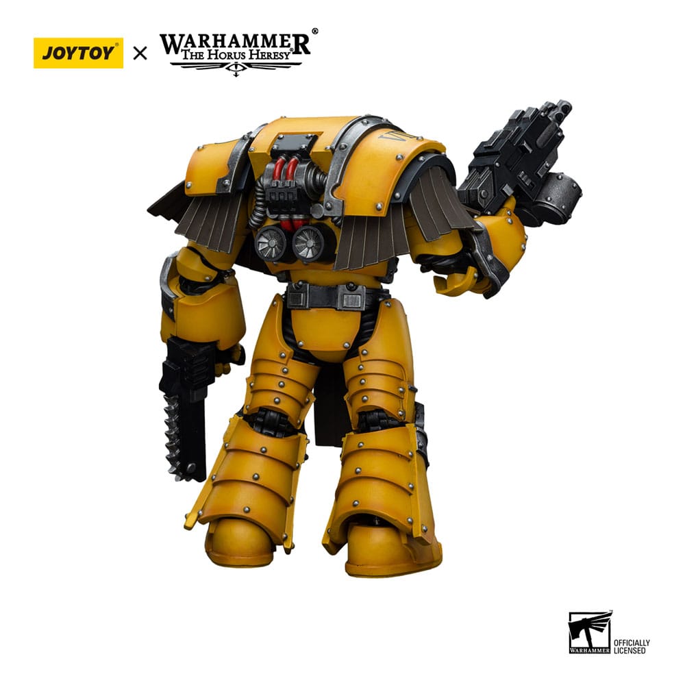 Warhammer The Horus Heresy Actionfigur 1/18 Imperial Fists Legion Cataphractii Terminator Squad Legion Cataphractii with Chainfist 12 cm - Versand: 5-7 Tage nach Bestellung