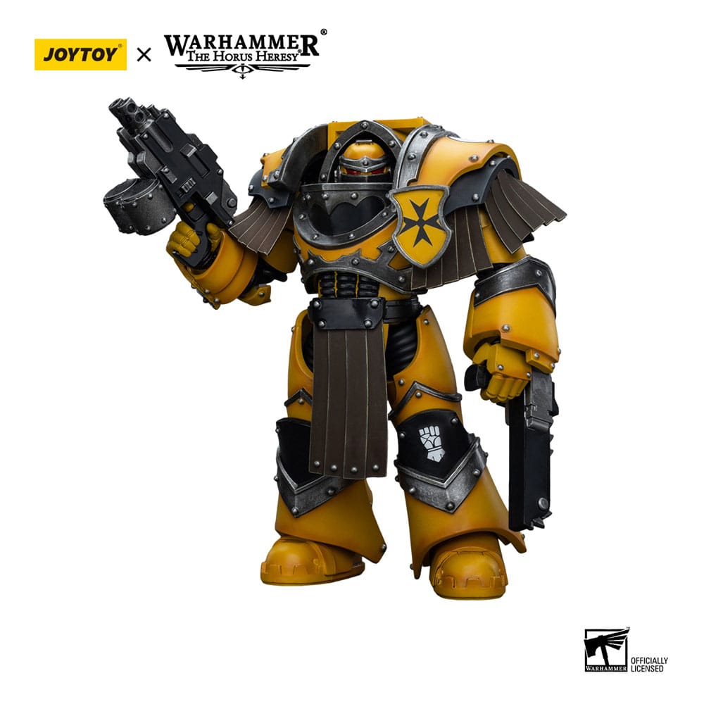 Warhammer The Horus Heresy Actionfigur 1/18 Imperial Fists Legion Cataphractii Terminator Squad Legion Cataphractii with Chainfist 12 cm - Versand: 5-7 Tage nach Bestellung