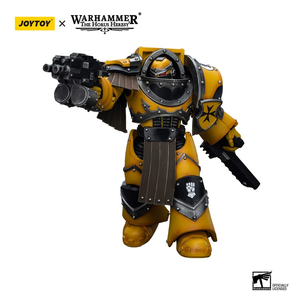 Warhammer The Horus Heresy Actionfigur 1/18 Imperial Fists Legion Cataphractii Terminator Squad Legion Cataphractii with Chainfist 12 cm - Versand: 5-7 Tage nach Bestellung