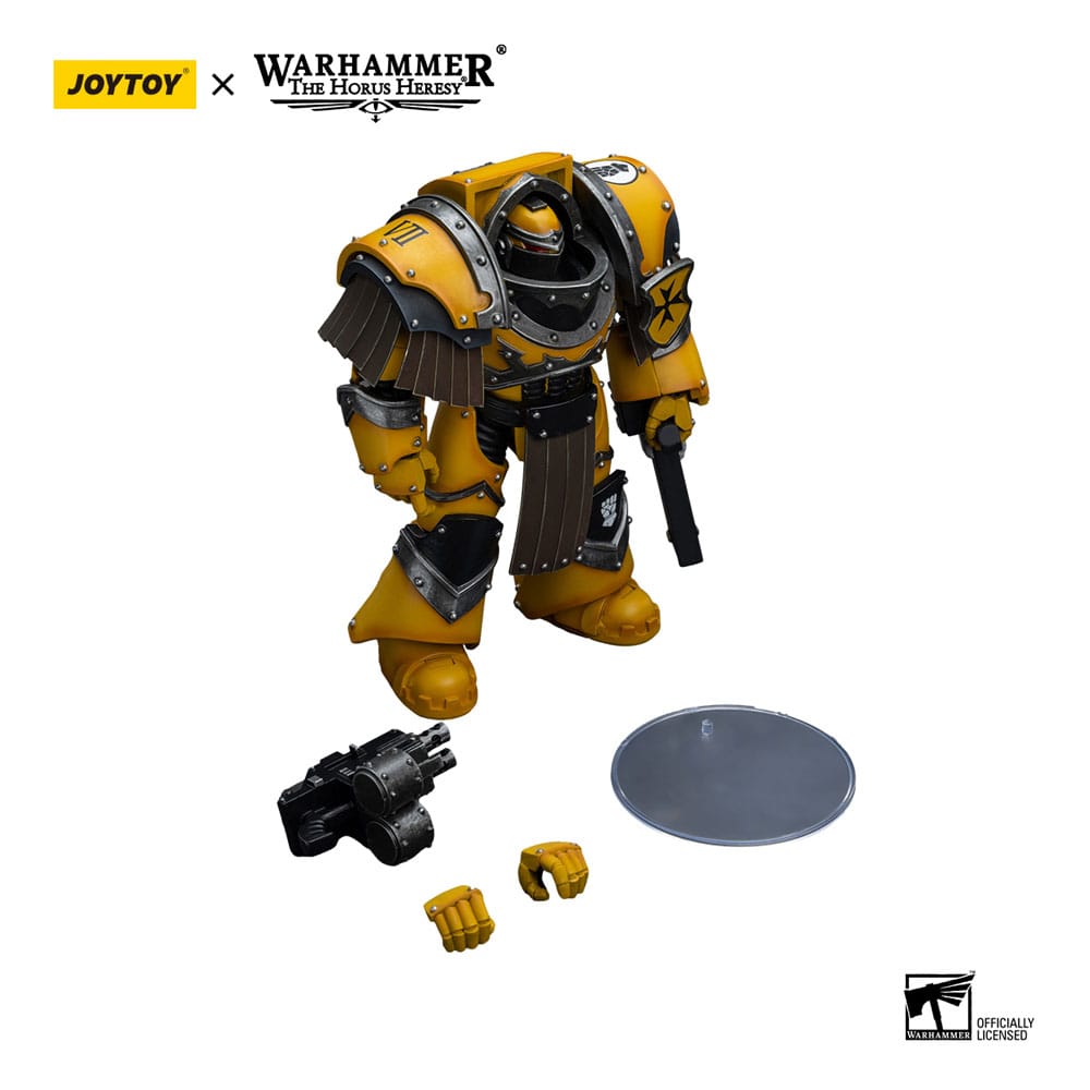 Warhammer The Horus Heresy Actionfigur 1/18 Imperial Fists Legion Cataphractii Terminator Squad Legion Cataphractii with Chainfist 12 cm - Versand: 5-7 Tage nach Bestellung