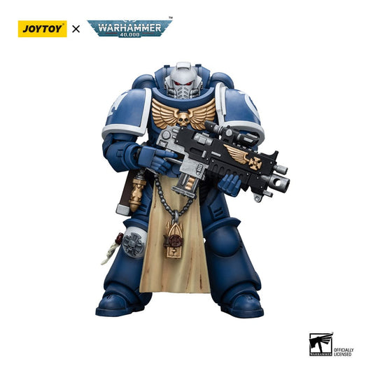 Warhammer 40k Actionfigur 1/18 Ultramarines Sternguard Veteran with Bolt Rifle 12 cm - Preorder - ETA: 24.11.2025