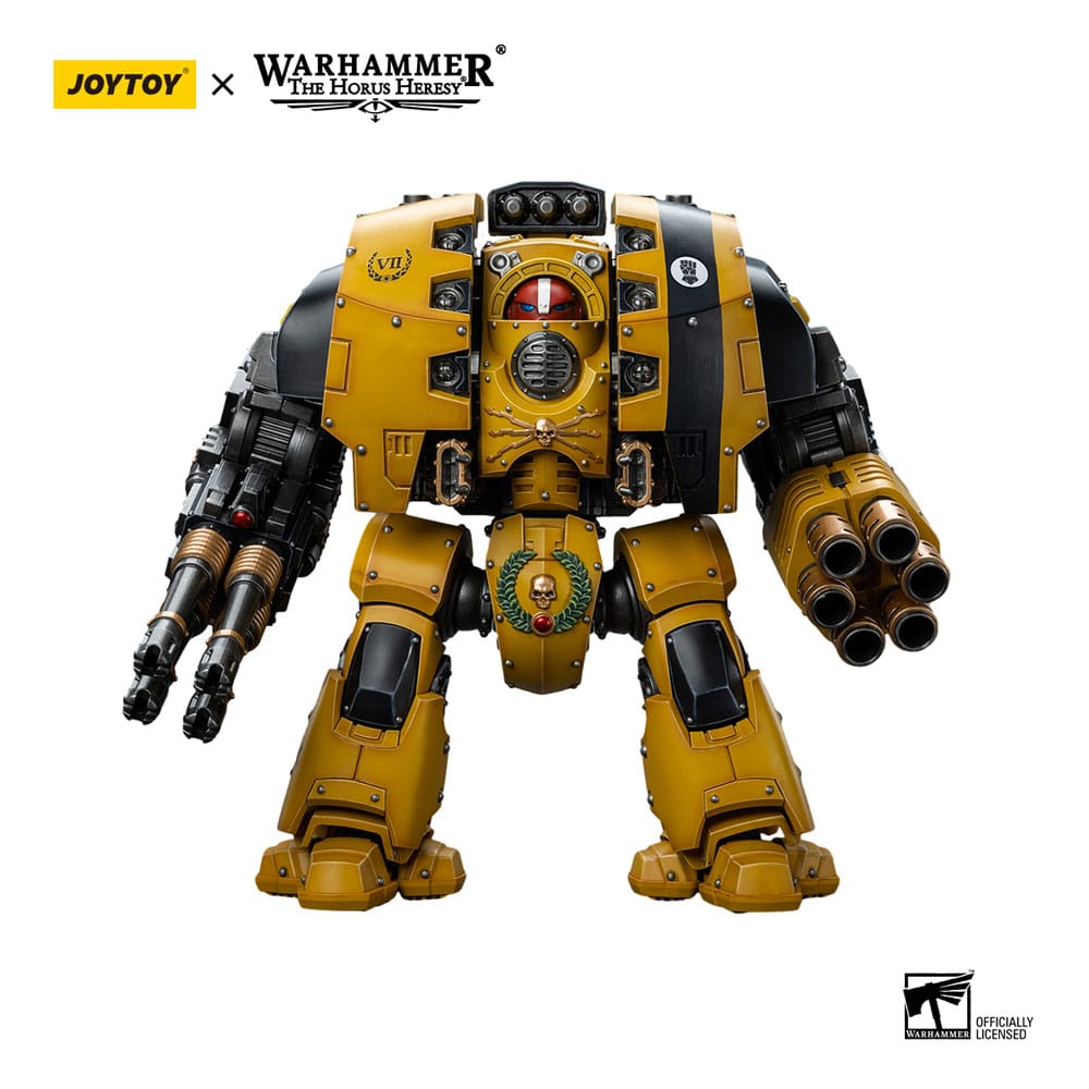 Warhammer The Horus Heresy Actionfigur 1/18 Imperial Fists Leviathan Dreadnought with Cyclonic Melta Lance and Storm Cannon 12 cm    - Preorder - ETA: 25.11.2026