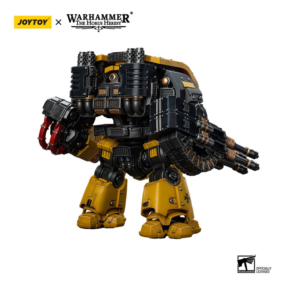 Warhammer The Horus Heresy Actionfigur 1/18 Imperial Fists Leviathan Dreadnought with Cyclonic Melta Lance and Storm Cannon 12 cm    - Preorder - ETA: 25.11.2026