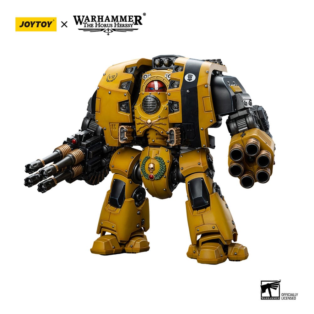 Warhammer The Horus Heresy Actionfigur 1/18 Imperial Fists Leviathan Dreadnought with Cyclonic Melta Lance and Storm Cannon 12 cm    - Preorder - ETA: 25.11.2026