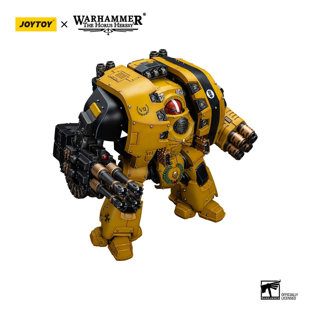 Warhammer The Horus Heresy Actionfigur 1/18 Imperial Fists Leviathan Dreadnought with Cyclonic Melta Lance and Storm Cannon 12 cm    - Preorder - ETA: 25.11.2026