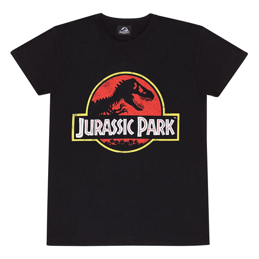 Jurassic Park T-Shirt Classic Logo Größe L - Preorder - ETA: 08.09.2025