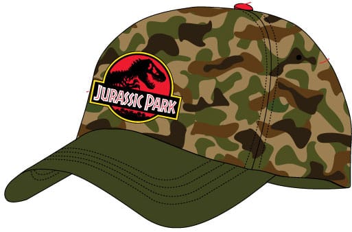 Jurassic Park Baseball Cap Camo  - Preorder - ETA: 08.11.2025