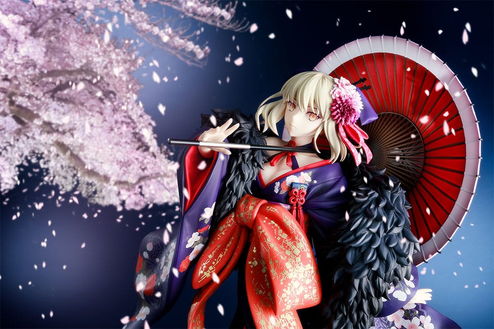 Fate/stay night: Heaven's Feel PVC Statue 1/7 Saber Alter: Kimono ver. 27 cm - Versand: 7 Tage nach Bestellung