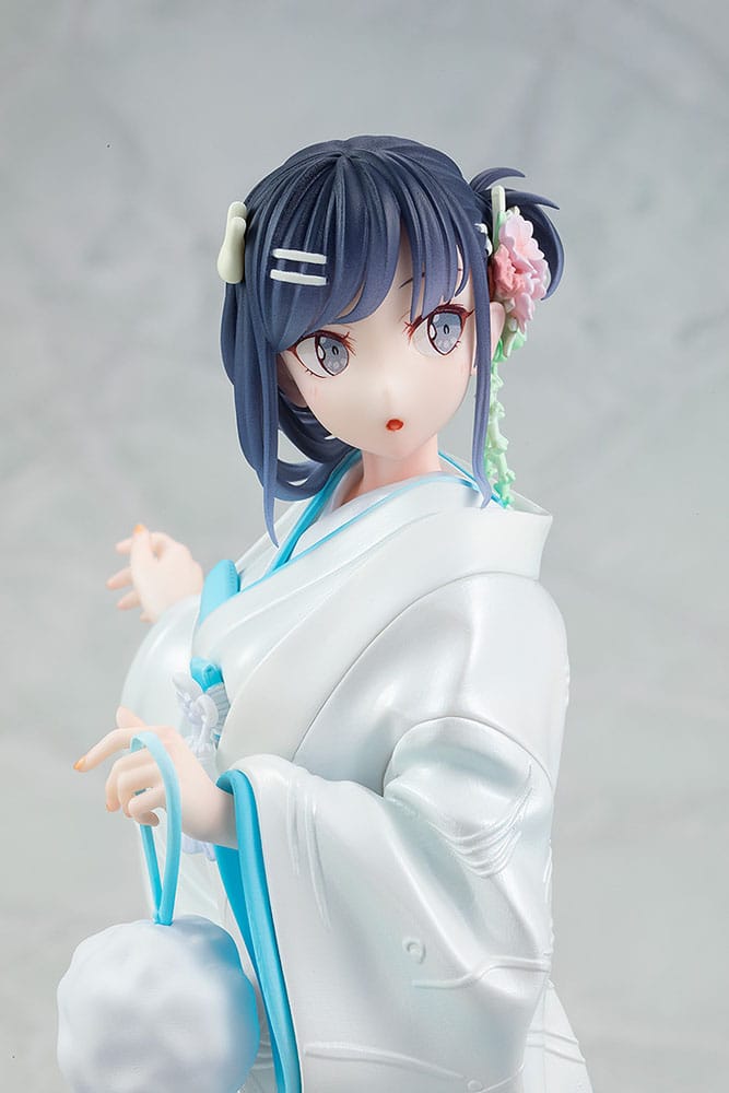Rascal Does Not Dream of a Bunny Girl Senpai Statue 1/7 Mai Sakurajima White Kimono Ver. 23 cm         - Versand: 7 Tage nach Bestellung