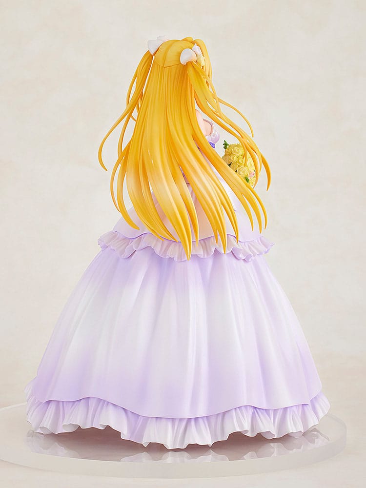 To Love-Ru Darkness PVC Statue 1/7 Golden Darkness Wedding Dress Ver. 23 cm - Versand: 5-7 Tage nach Bestellung