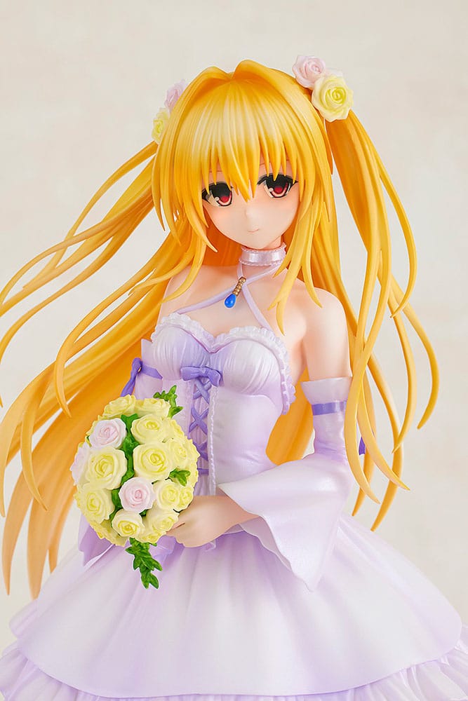 To Love-Ru Darkness PVC Statue 1/7 Golden Darkness Wedding Dress Ver. 23 cm - Versand: 5-7 Tage nach Bestellung