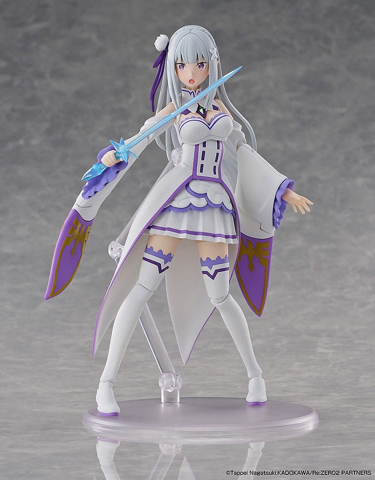 Re:Zero Starting Life in Another World Plastic Model Kit Emilia 16 cm   - Versand: 7 Tage nach Bestellung