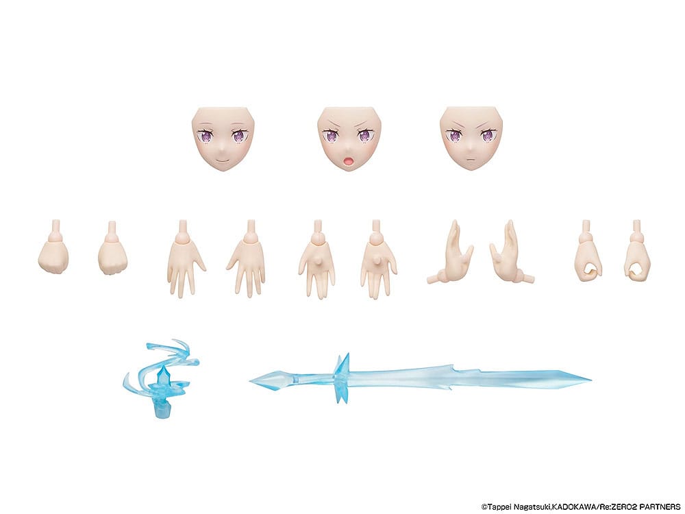 Re:Zero Starting Life in Another World Plastic Model Kit Emilia 16 cm   - Versand: 7 Tage nach Bestellung