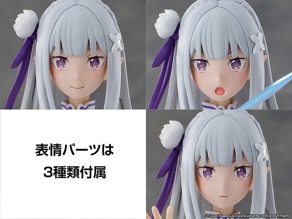Re:Zero Starting Life in Another World Plastic Model Kit Emilia 16 cm   - Versand: 7 Tage nach Bestellung