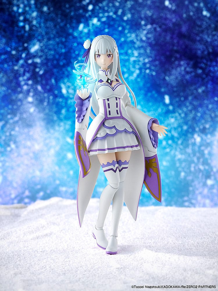 Re:Zero Starting Life in Another World Plastic Model Kit Emilia 16 cm   - Versand: 7 Tage nach Bestellung