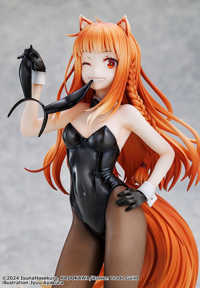 Spice and Wolf: Merchant Meets the Wise Wolf PVC Statue 1/7 Holo Light Novel bunny Ver. illustration by Jyuu Ayakura 23 cm  - Versand: 7 Tage nach Bestellung