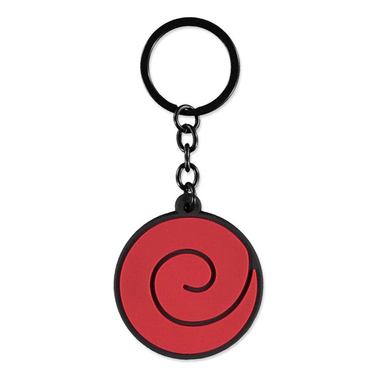 Naruto Shippuden Gummi-Schlüsselanhänger Uzumaki-Clan - Versand: 5-7 Tage nach Bestellung