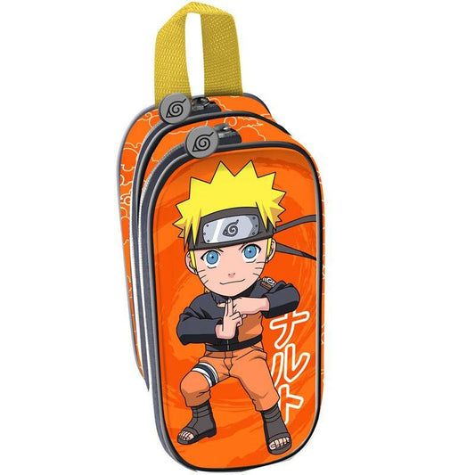 Naruto Doppeltes Federmäppchen Chikara - Versand: 7 Tage nach Bestellung