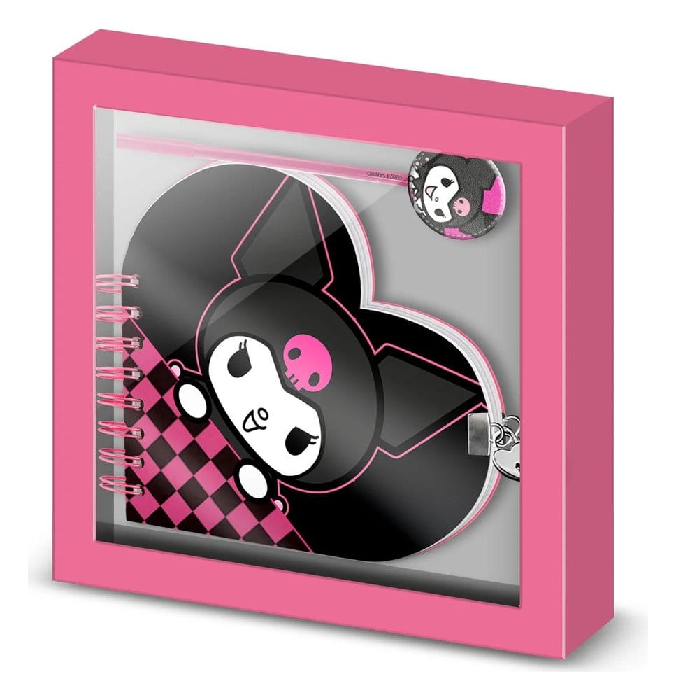 Hello Kitty Notizbuch mit Kugelschreiber Geschenk-Set Kuromi Chess - Versand: 7 Tage nach Bestellung