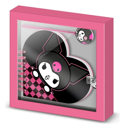 Hello Kitty Notizbuch mit Kugelschreiber Geschenk-Set Kuromi Chess - Versand: 7 Tage nach Bestellung