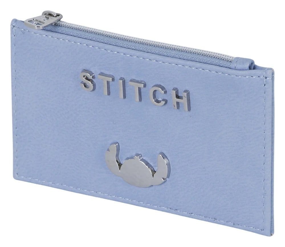 Lilo & Stitch Slim Karten-Etui / Mini-Geldbeutel Steel Blue - Versand: 7 Tage nach Bestellung