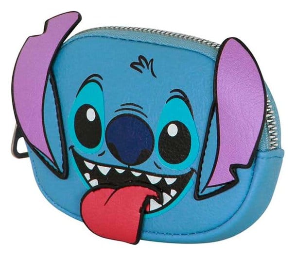 Lilo & Stitch Pill Geldbörse Tongue Blue - Versand: 7 Tage nach Bestellung