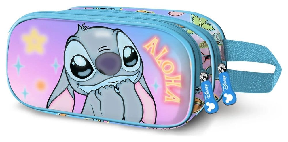 Lilo & Stitch 3D Doppel-Federmäppchen Mischievous - Versand: 7 Tage nach Bestellung