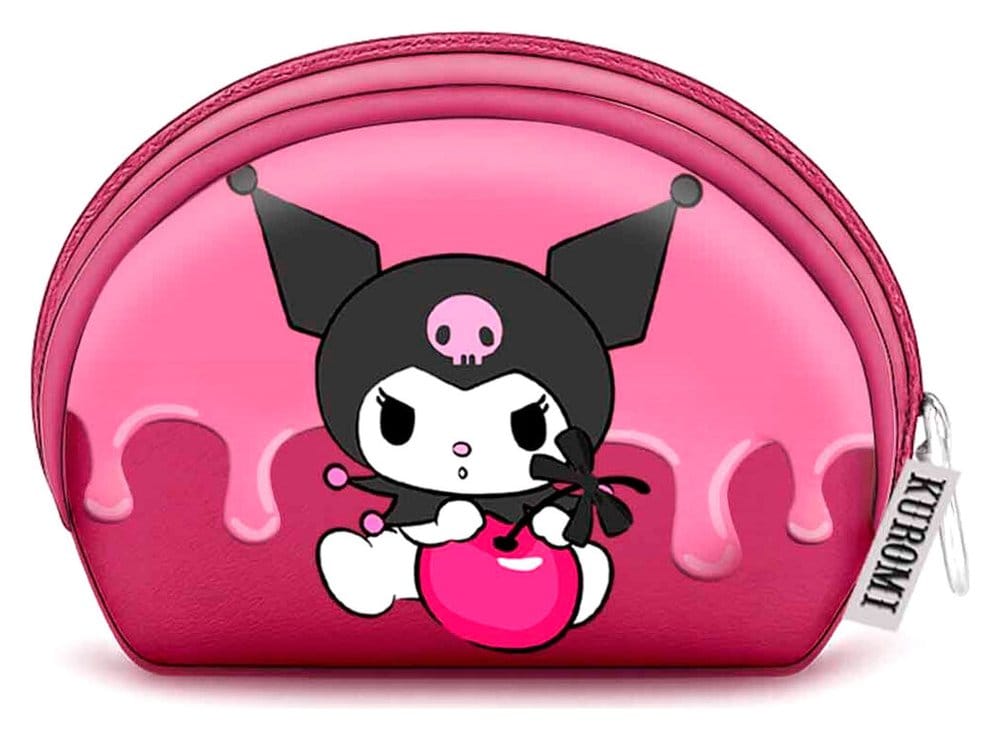 Sanrio Casual Oval Geldbörse Kuromi Cherry - Preorder - ETA: 27.07.2026
