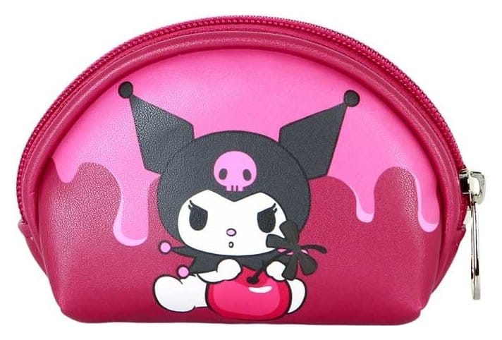 Sanrio Casual Oval Geldbörse Kuromi Cherry - Preorder - ETA: 27.07.2026