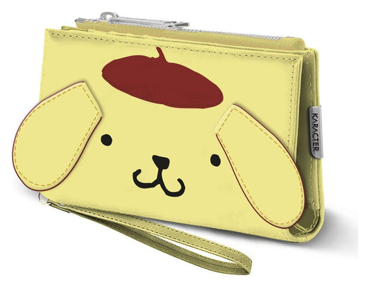 Sanrio Slim Geldbörse Pompompurin Face - Versand: 7 Tage nach Bestellung